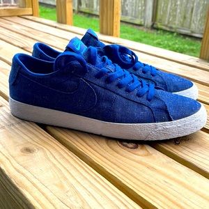 Nike Zoom Blazer Low Canvas Decon SB 'Blue Void' AH3370-400